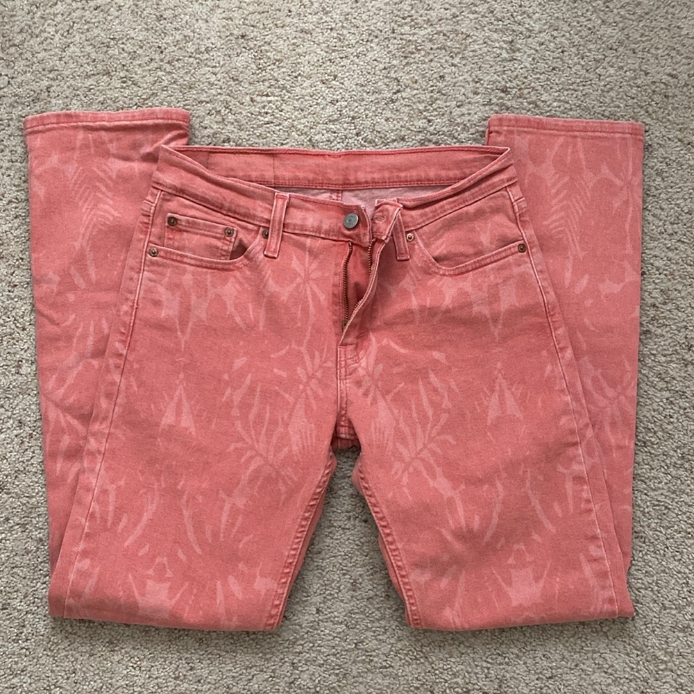 Last Chance!🥳 Levi’s Aldo Tea Rose 511 Slim Fit Jeans. 30x32. - Picture 5 of 8